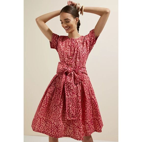 Anthropologie -SIKA Mosaic Mini Dress NOT belt included - Picture 7 of 10